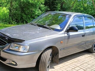 2008 Hyundai Accent ТагАЗ II, серый, 500000 рублей, вид 1
