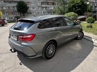 2018 Lada (ВАЗ) Vesta SW I, серый, 950000 рублей, вид 2