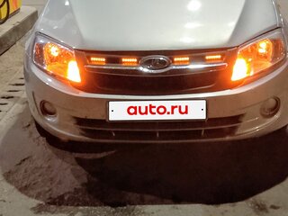 2015 Lada (ВАЗ) Granta I, серый, 300000 рублей, вид 2