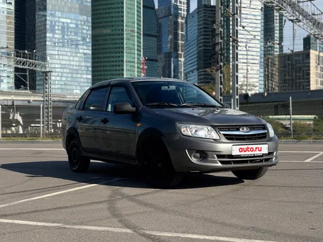 2013 Lada (ВАЗ) Granta I, серый, 330000 рублей, вид 2