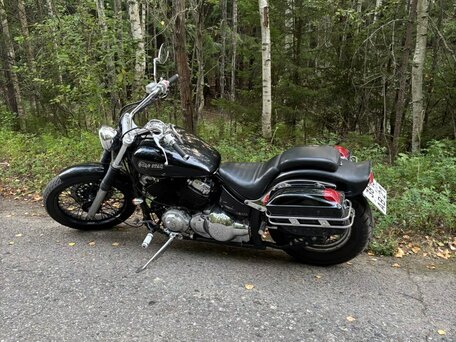 1997 Yamaha XVS400 Drag Star, чёрный, 299999 рублей, вид 1