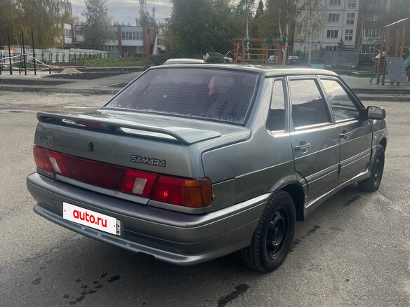 2007 Lada (ВАЗ) 2115, серый - вид 2