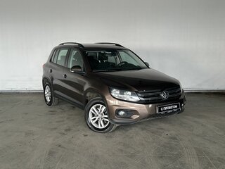 2014 Volkswagen Tiguan I Рестайлинг, коричневый, 1257000 рублей, вид 3