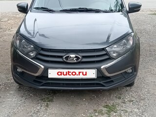 2019 Lada (ВАЗ) Granta I Рестайлинг, серый, 650000 рублей, вид 1