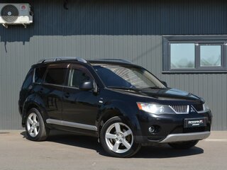 2007 Mitsubishi Outlander II, чёрный, 789999 рублей, вид 4
