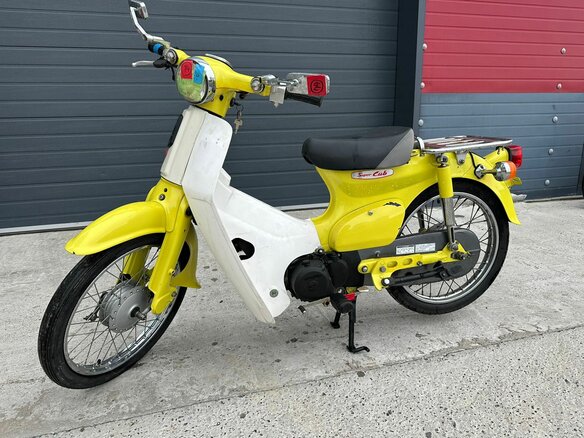 2010 Honda Super Cub, жёлтый, 75000 рублей