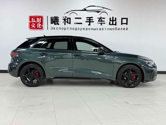 2023 Audi A3 Sportback 35 TFSI IV (8Y), зелёный, 1860000 рублей - вид 6