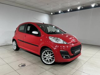 2012 Peugeot 107 I Рестайлинг 2, красный, 417000 рублей, вид 3