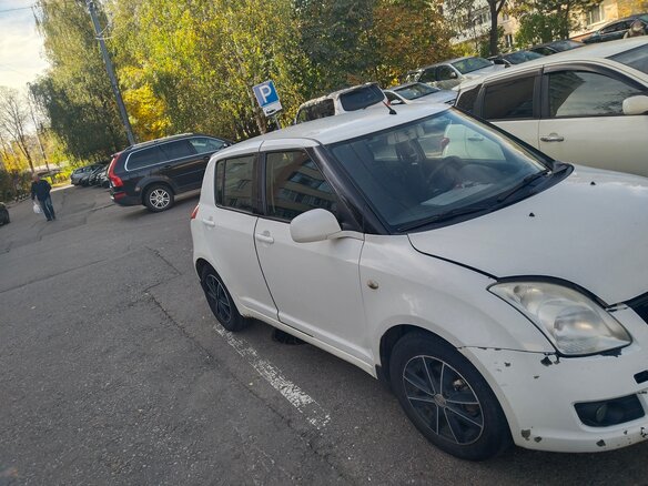 2009 Suzuki Swift III, белый, 330000 рублей - вид 2