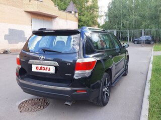 2011 Toyota Highlander II (XU40) Рестайлинг, чёрный, 2100000 рублей, вид 4