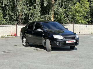 2013 Lada (ВАЗ) Granta I, чёрный, 280000 рублей, вид 3