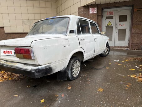 1998 Lada (ВАЗ) 2107, белый, 50000 рублей, вид 3