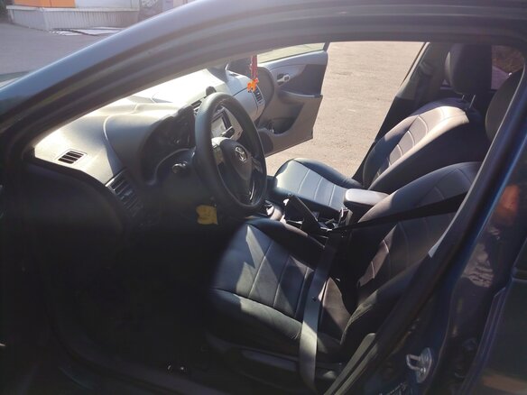 2007 Toyota Corolla X (E140, E150), синий, 600000 рублей - вид 4
