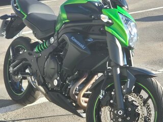 2015 Kawasaki ER-6N, зелёный, 555000 рублей, вид 4