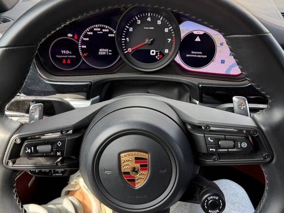 2021 Porsche Panamera 4 II Рестайлинг, чёрный, 8899000 рублей - вид 6