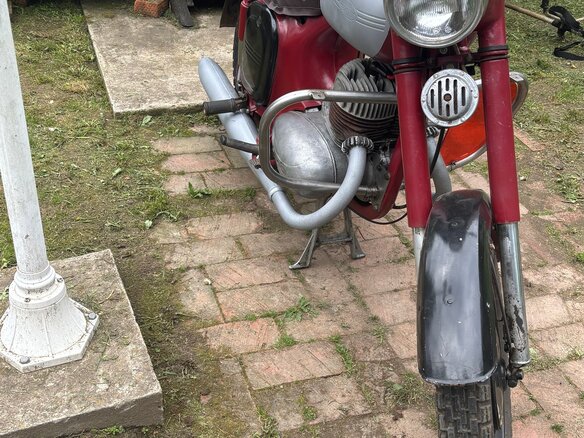 1961 Jawa 350/360, красный, 80000 рублей - вид 6