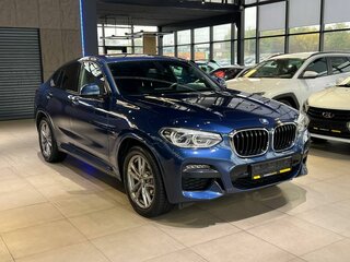 2021 BMW X4 20d II (G02), синий, 5150000 рублей, вид 3