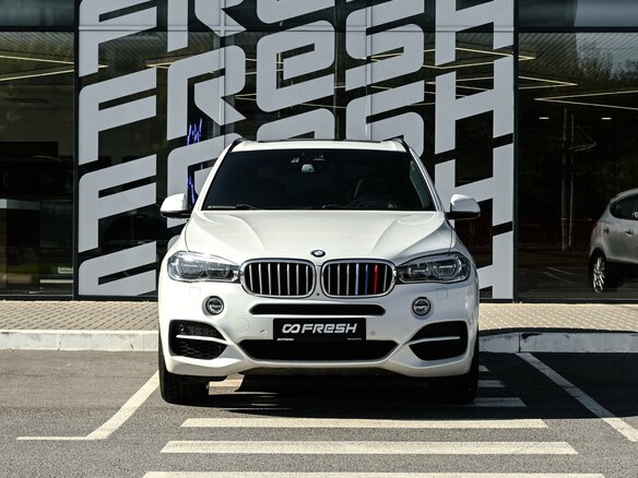 2015 BMW X5 40d III (F15), белый, 3899000 рублей - вид 2
