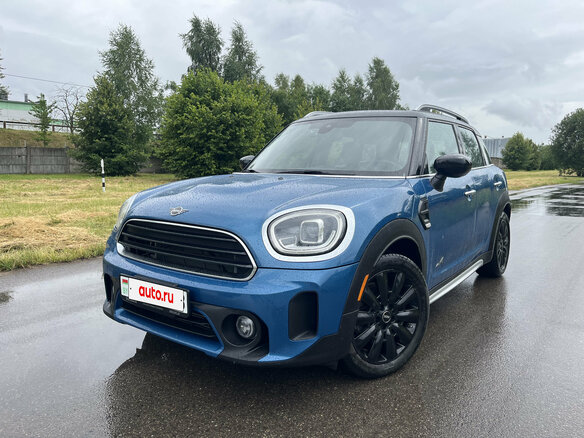 2021 Mini Countryman Cooper II Рестайлинг, синий, 2450000 рублей