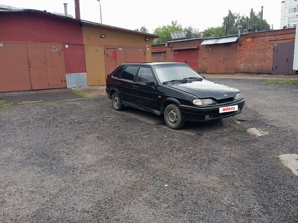 2009 Lada (ВАЗ) 2114, чёрный - вид 4