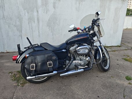 2012 Harley-Davidson Sportster 883, чёрный, 730000 рублей, вид 1