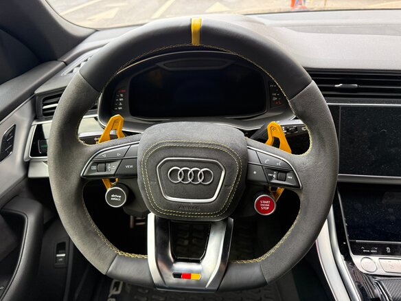 2019 Audi Q8 50 TDI I (4M), серый, 7250000 рублей - вид 6
