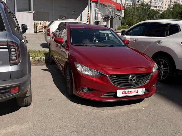 2013 Mazda 6 III (GJ), красный - вид 1