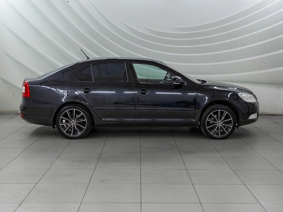 2012 Skoda Octavia II (A5) Рестайлинг, чёрный - вид 7