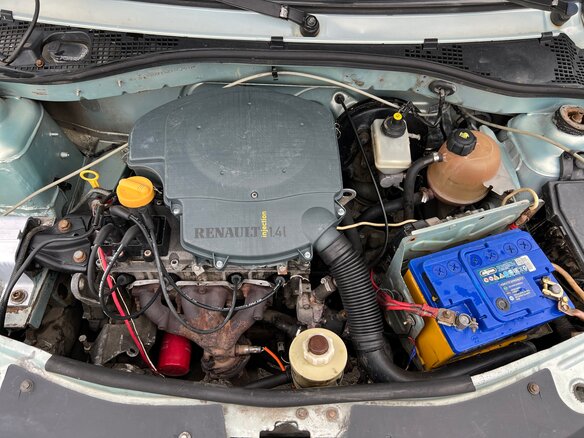 2006 Renault Logan I, зелёный, 150000 рублей - вид 7