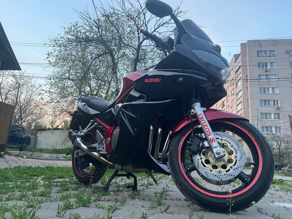 2001 Suzuki Bandit GSF 600, красный, 750000 рублей - вид 14