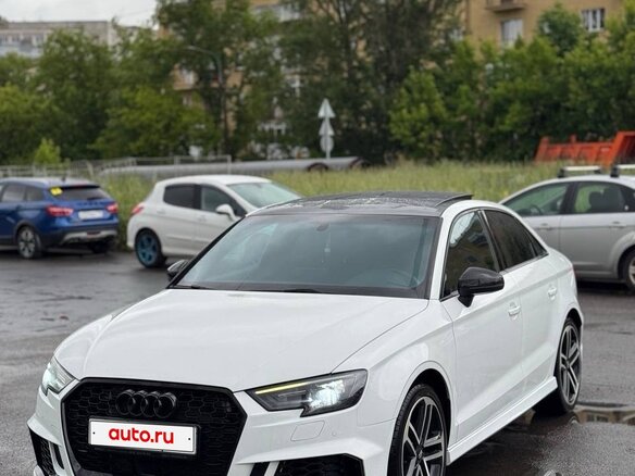 2018 Audi A3 III (8V) Рестайлинг, белый, 2560000 рублей - вид 2