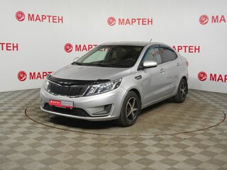 2013 Kia Rio III, серебристый, 659000 рублей, вид 1