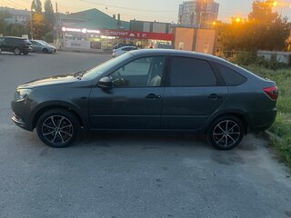 2019 Lada (ВАЗ) Granta I Рестайлинг, серый, 500000 рублей, вид 4