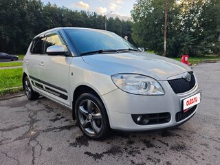 2009 Skoda Fabia II, серебристый, 590000 рублей, вид 1
