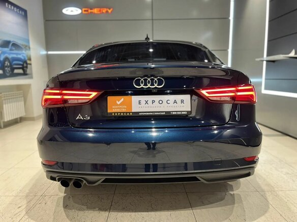 2020 Audi A3 III (8V) Рестайлинг, синий - вид 4