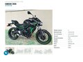 2025 Kawasaki Z 650, серый, 977000 рублей - вид 10
