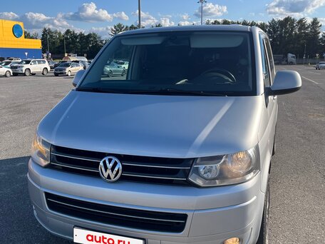 2009 Volkswagen Multivan T5 Рестайлинг, серебристый, 2590000 рублей, вид 4