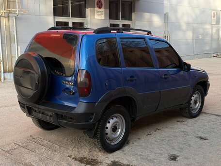 2006 Chevrolet Niva I, синий, 185000 рублей, вид 4