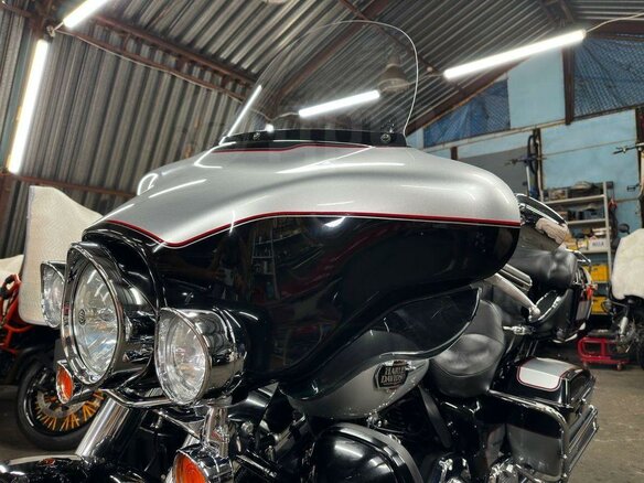 2009 Harley-Davidson Electra Glide, чёрный, 920000 рублей - вид 11