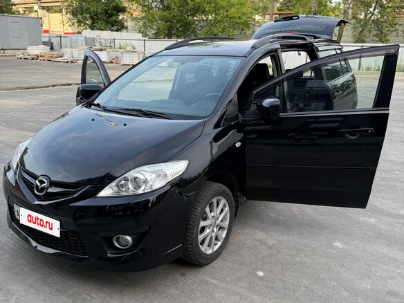 2007 Mazda 5 I (CR), чёрный