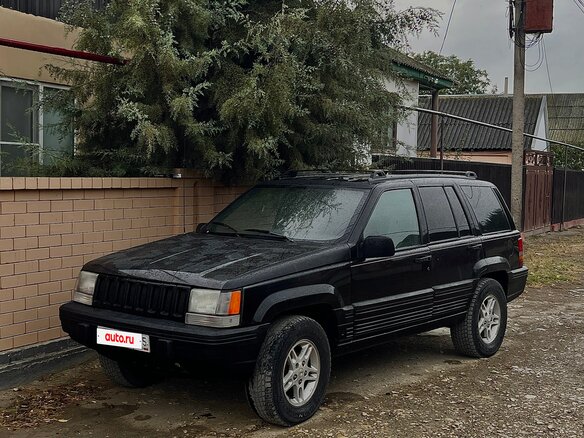 1993 Jeep Grand Cherokee I (ZJ), чёрный - вид 17