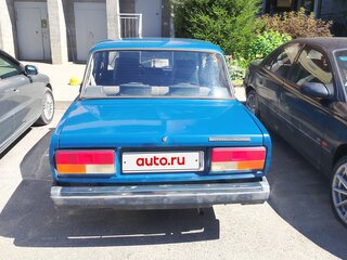 2002 Lada (ВАЗ) 2107, синий, 115000 рублей, вид 3