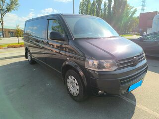 2011 Volkswagen Caravelle LWB Long T5 Рестайлинг, чёрный, 2050000 рублей, вид 2