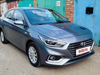 2018 Hyundai Solaris II, серый, 1500000 рублей, вид 1