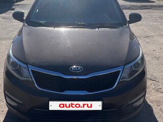 2016 Kia Rio III Рестайлинг, коричневый, 699000 рублей, вид 1