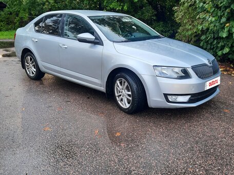 2014 Skoda Octavia III (A7), серебристый, 970000 рублей, вид 4