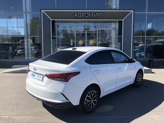 2020 Hyundai Solaris II Рестайлинг, белый, 1369000 рублей, вид 5