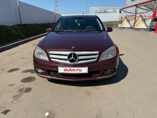 2008 Mercedes-Benz C-Класс 220 III (W204), пурпурный, 975000 рублей, вид 2