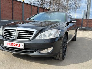 2007 Mercedes-Benz S-Класс 500 Long V (W221), чёрный, 1400000 рублей, вид 3