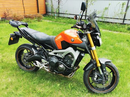 2014 Yamaha MT-09 (FZ-09), оранжевый, 499999 рублей, вид 1